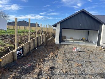 Savvy Construction retaining walls