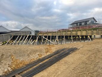 Savvy Construction retaining walls