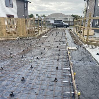 Savvy Construction concrete and earthworks